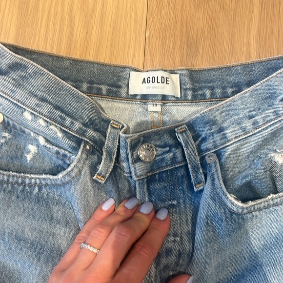 AGOLDE 90s Loose Fit Jeans in Fall Out Size 23 - Picture 3 of 11